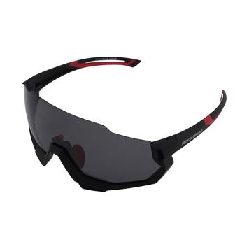 Fahrradbrille schwarz/rot